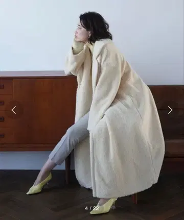 ETRE TOKYO 테디베어 코트 (보아 코트)