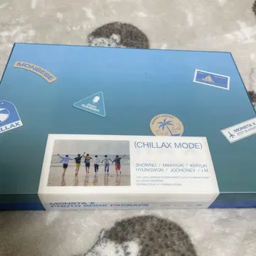 MONSTA X 모네크 사진집 패키지 DVD