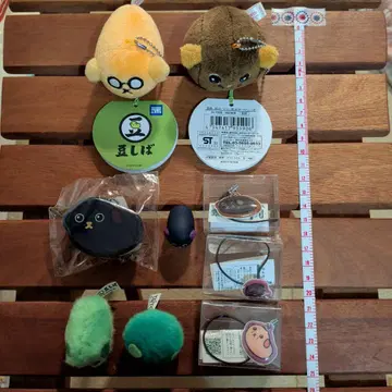 콩 시바 봉제 인형 체인 포함 잡화 세트