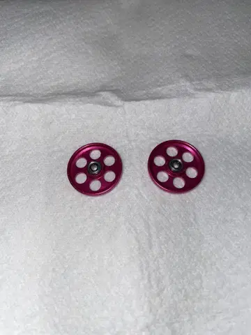 미니 사륜구동 경량 알루미늄 롤러 19mm (핑크)