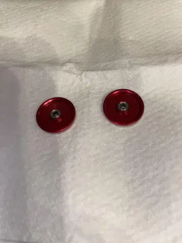미니 사륜구동 알루미늄 롤러 19mm (레드)