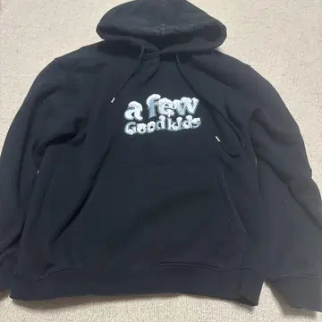 a few Goodkids 후드 부착 후드티 블랙