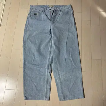 cromer 스트레이트 데님 34 라이트 블루
