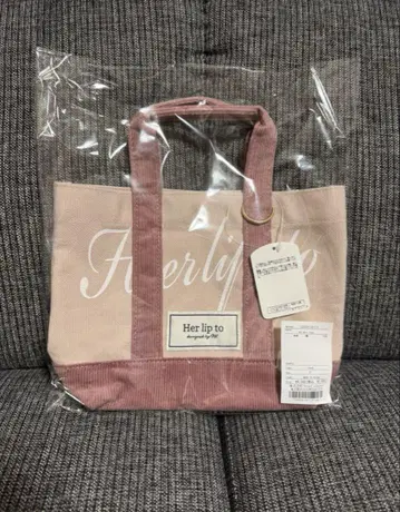 Her lip to HLT Mini Tote 토트백 rose