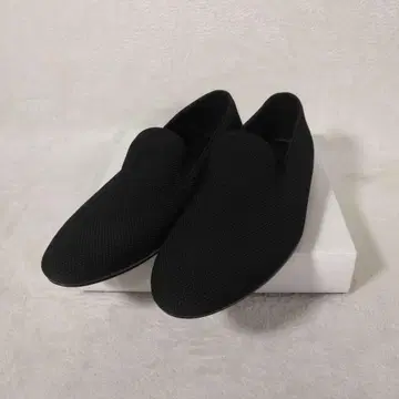 zara 블랙 메쉬 슬립온 가죽