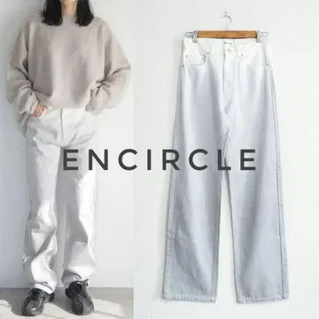 새상품급 ENCIRCLE 엔사클 그라데이션 청바지 2 스트레이트