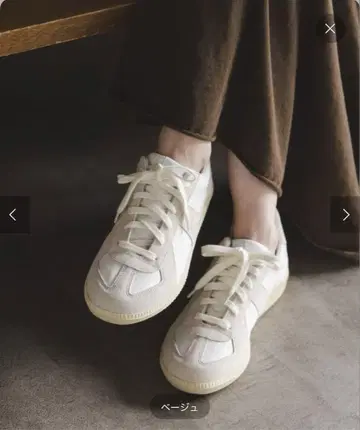NOBLE 노베스타 GERMAN TRAINER WHITE 38