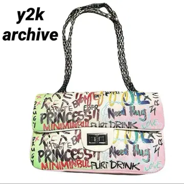 y2k archive 체인 백 그런지 00s 그래픽