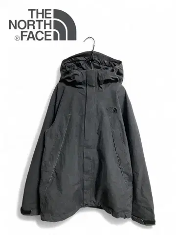 THE NORTH FACE 블랙 특주 가공 마운틴 후드티 S
