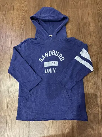 FREAK'S STORE SANDBURG 네이비 후드 부착 후드티