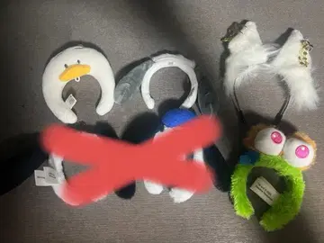 누이, 인형용 머리띠 4점