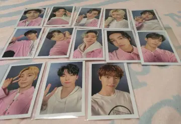 SEVENTEEN CARAT LAND 2023 후디 트레이딩 카드 컴프