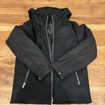THE SHOP TK 후드 부착 점퍼 M 블랙