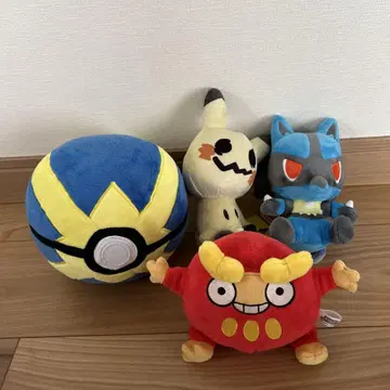 포켓몬 봉제 인형 4개 세트