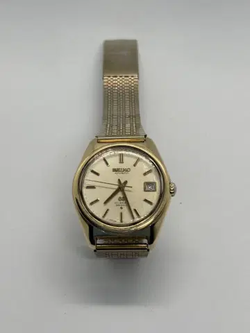 SEIKO 자동 와인딩 시계 골드 hi beat 36000
