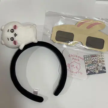치이카와 파크 봉제 인형 머리띠 (치이카와)