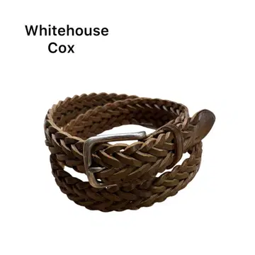 [ 미사용품 ] Whitehouse Cox 백악관 메쉬 벨트