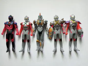 울트라맨 X 소프트 비닐 5체 세트