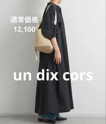 un dix cors 빈티지 새틴 셔츠 원피스 세일 새상품 작은 키