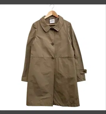 새상품급 아스펜지 ASPESI 여성용 스텐카라 코트 S 카키 계열