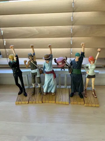 원피스 피규어 알라바스타 6체