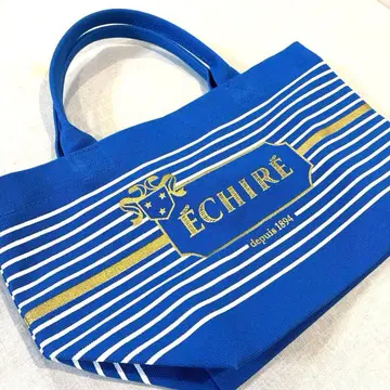 ECHIRE 에시레 토트백 [ 블루색 보더 ]