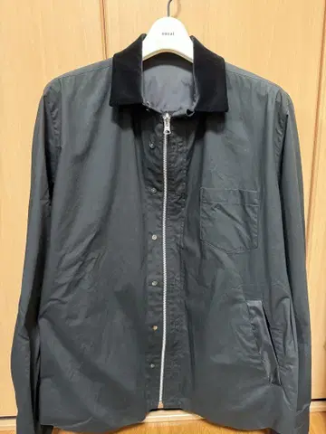 Sacai 20AW 리버서블 셔츠 블루종