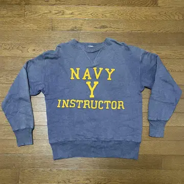 웨어하우스 직영점 한정판 NAVY Y INSTRUCTOR 맨투맨 40
