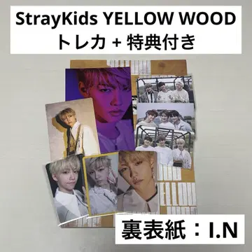 StrayKids YELLOW WOOD 트레이딩 카드 엽서 포함