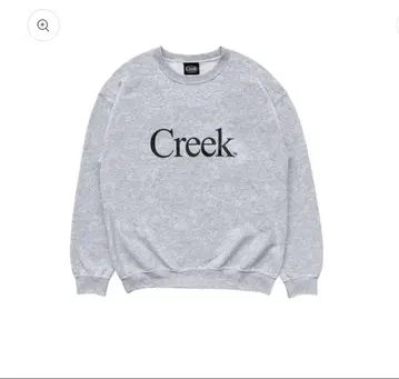 Creek 로고 그레이 트레이닝복