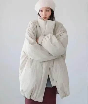 로리즈팜 몬스터 코트 아이보리