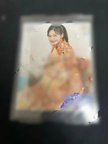 노기자카46 오쿠다 이로하 친필 노기페스 프리카 인증서 포함