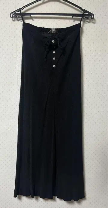 스픽 앤 스팬 핑 도트 롱 스커트