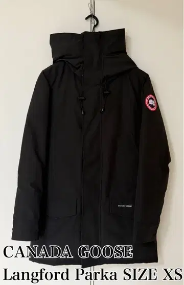 CANADA GOOSE 랭포드 파카 XS 블랙