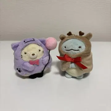 스미코구라시 손가락 인형 할로윈 크리스마스 세트