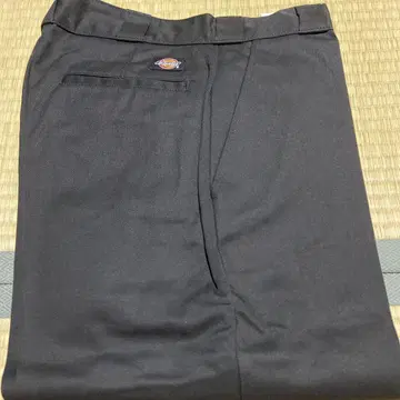 워크 팬츠 블랙 네이비 스트레이트 레그