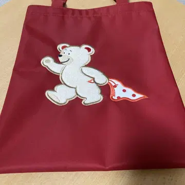 페이 리베쿤 토트백 단종품 와인 레드 새상품급
