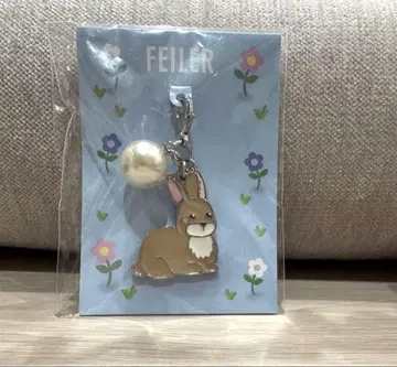 FEILER 윈터 애니멀즈 지퍼 참 토끼 미사용 미개봉 새상품