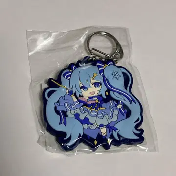 유키 미쿠 2017 하츠네 미쿠 양면 러버 스트랩