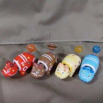 플래닛 베코 나라분데스. 4종 세트 피규어 빨간 베코