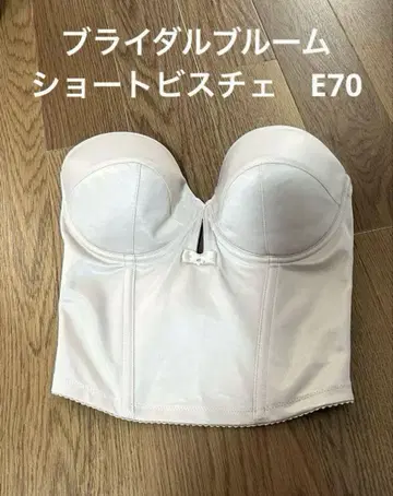 브라이덜 블루밍 숏 뷔스티에 E70