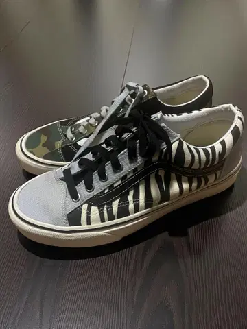 VANS 반스 스니커즈 VANS Zebra/Camo 27.5cm