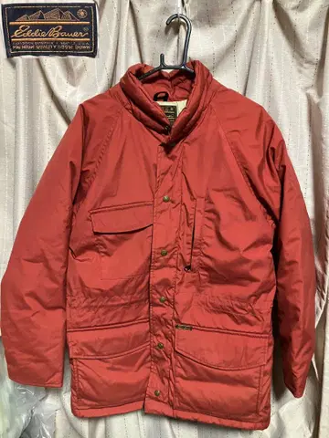 새상품급 70s 80s EddieBauer 블랙 택 카라코람 다운 자켓
