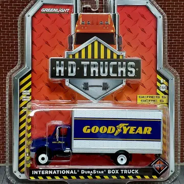 그린라이트 굿이어 박스 트럭 1/64