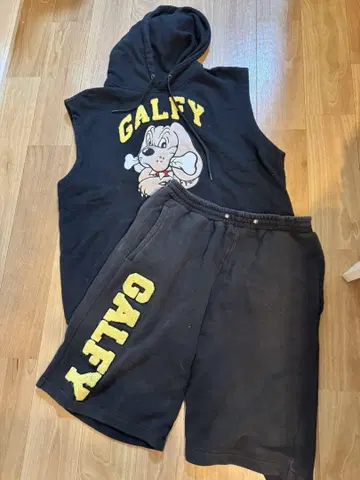 GALFY 1996년산 후드 부착 베스트 L 사이즈