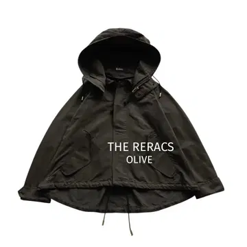 새상품급 THE RERACS | 정가 8만 숏 모즈 코트 마운틴 후드티