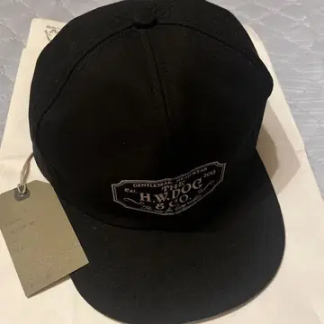 H.W.DOG & CO. 트래커 캡 블랙 사이즈 40