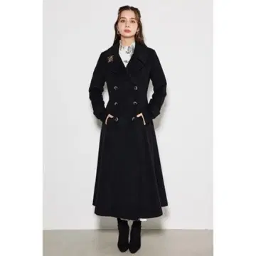 rienda 신데렐라 라인 코트 블랙 S
