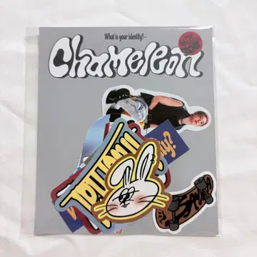 ASTRO 윤산하 사나 chameleon POPUP 스티커
