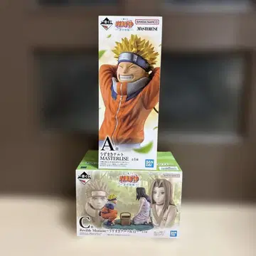 NARUTO 나루토 제일복권 A상+C상 파도 나라 편 미사용 새상품
